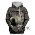 CAVVING 3D Printed  Nevermore Metal Band  Fashion Hoodies Hooded Sweatshirts Harajuku  Tops Clothing for Women/men preview-1