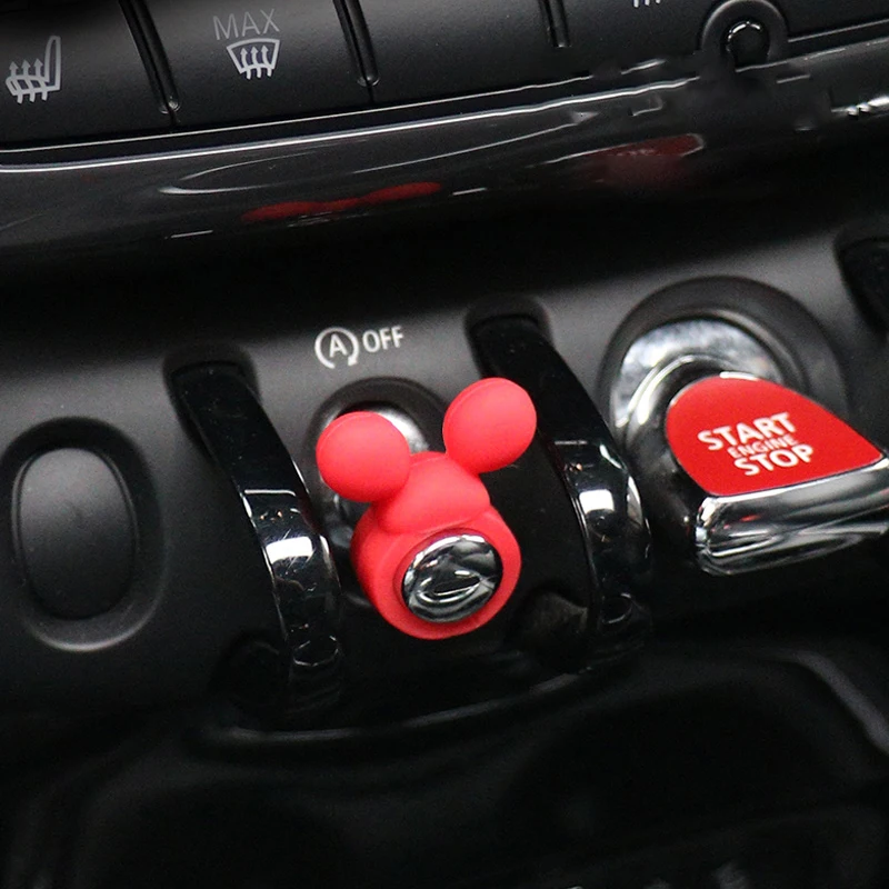 Per Mini Cooper Stickers F56 per BMW MINI Cooper accessori Silicone Car  Model Button Cover ornamenti Start Stop Button - AliExpress
