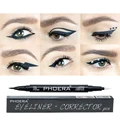 PHOERA Matte Eyeliner Pen Makeup Waterproof Long Lasting Quickly Drying Smooth Ultra-thin Black Liquid Eyeliner Pencil Makeup preview-4