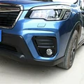 Glossy Black Front Fog Light Lamp Cover Trim Sticker For Subaru Forester SK 2019 preview-2