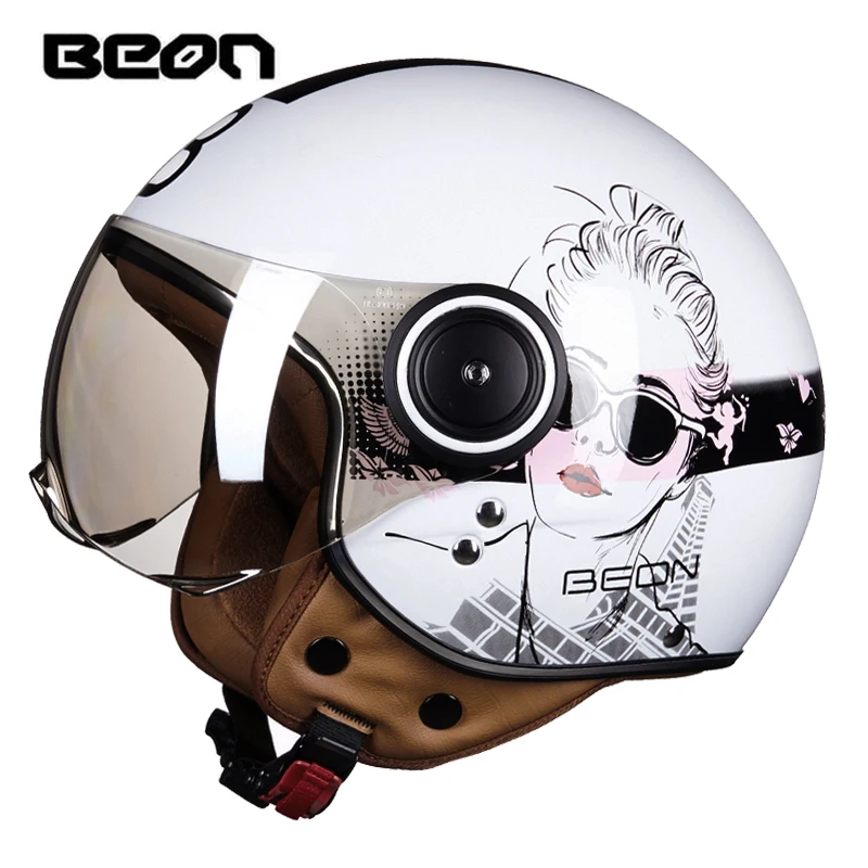 jet style motorcycle helmet