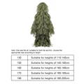 5Pcs/Set Camouflage Ghillie Suit with Jacket Pants Hood Carry Bag Woodland Hunter Ghillie Suit Hunt Clothing Parts preview-5