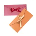 10 Pcs/set Envelope Pearlescent Paper Bow Thicken Ribbon Retro Creative Color Stationery Wedding Invited Gift High Quality preview-3