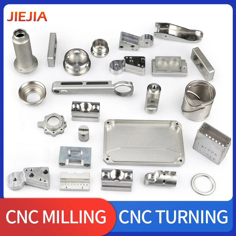 Jiejia OEM Custom Factory CNC Service Precision CNC Parts Stainless Steel Machining Manufacturing Turning Parts-animated-img