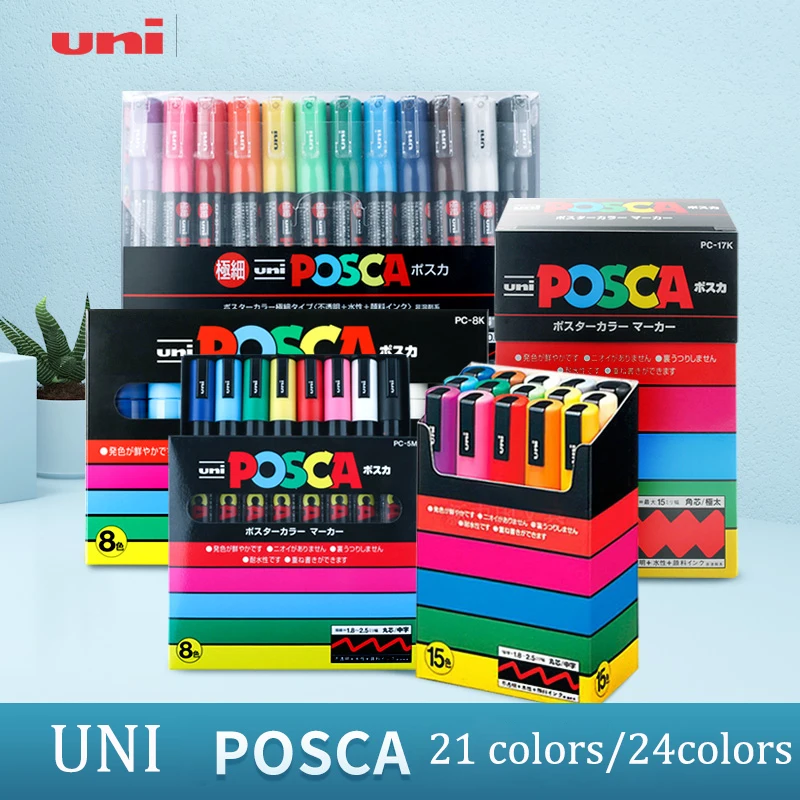 https://ae05.alicdn.com/kf/S12d078cbef594531a0e13ea0c84d2a7d1/21Color-24Color-UNI-POSCA-series-marker-pen-combination-painting-refill-dedicated-POP-Poster-advertising-pen-PC.jpg
