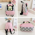 Disney Cartoon Backpack For Baby Boys Girls Minnie Mickey Mouse Children Lovely Schoolbag Kindergarten Schoolbag Kids Gift preview-4