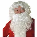 Good Quality Festival Prop Fans Curly Wigs Cosplay Christmas Santa Claus Wig Cap Cosplay Accessories preview-1