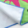 Kids Beach Towel for Boys Girls,Unicorn Hooded Bath Towel Wrap,0-5Years Baby Shark Bathrobe with Hood preview-3