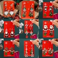 Christmas Drop Earrings For Women Shiny Rhinestone Santa Claus Xmas Tree Snowman Elk Snowflake Long Tassel Dangle Earring Gifts preview-1