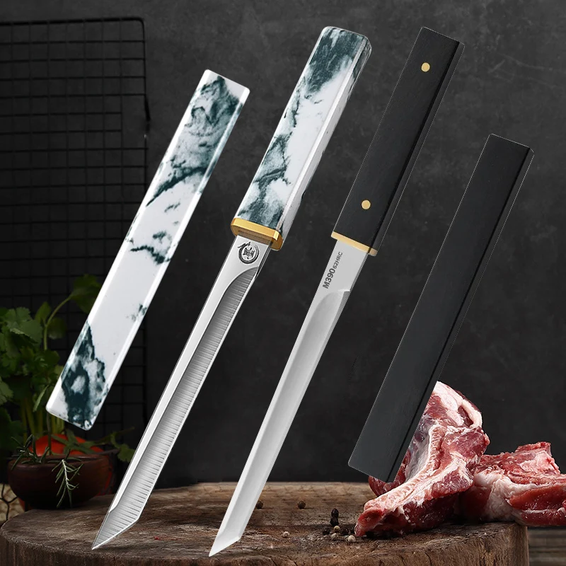 Utility Knife Slicing Meat Fruit Fish Knife Chef Cleaver Meat Chop Vegetable Kitchen Knives Hand Forge Boning Butcher Knife Tool-animated-img
