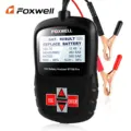 Foxwell BT100 Pro 12V בודק סוללות לרכב עבור AGM ג'ל מוצף 100 עד 1100cca 200ah כלי אבחון מנתח בריאות הסוללה