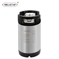 Beer Keg Without Lid Corny Tank 304 Stainless Steel Coke Syrup Milk Soda Barrel Rubber  Handle Bucket Ball Lock Cornelius Style preview-2