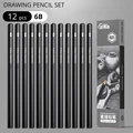 70Pieces Drawing Sketching Pencils Set Graphite Charcoal Pencil Wood  Pencils Drawing Supplies Sketching Artist Supplies