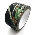 Camo Wrap Waterproof Dead Leaves Camo Cloth Tape Outdoor Camping Camouflage Stealth Tape Wrap Hunting Gun Accessories 10m preview-3