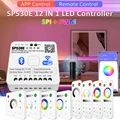 LED Controller SP530E Wifi Bluetooth RF 5V 12V 24V 5CH WS2812B WS2811 SK6812 LED Strip Controler Works with Alexa Google Home