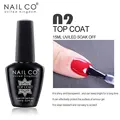 NAILCO 15ml Top Coat And Base Coat Art Design Gel Nail Polish UV Top Base Coat UV LED Soak Off Gel For Nail Decoration Varnish preview-4