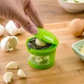 Garlic Grater Mini Portable ABS Stainless Steel Garlic Press Chopper Slicer Hand Presser Grinder Crusher Kitchen Tool preview-1