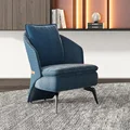 Home office light luxury modern minimalist single sofa chair hotel room single sofa chair preview-3