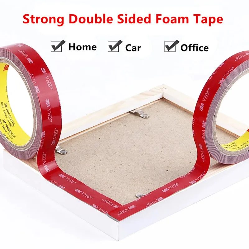 Extra Strong Double Sided Tape Adhesive Car Special Double-sided Tape Strong  Permanent Double Gum Tape