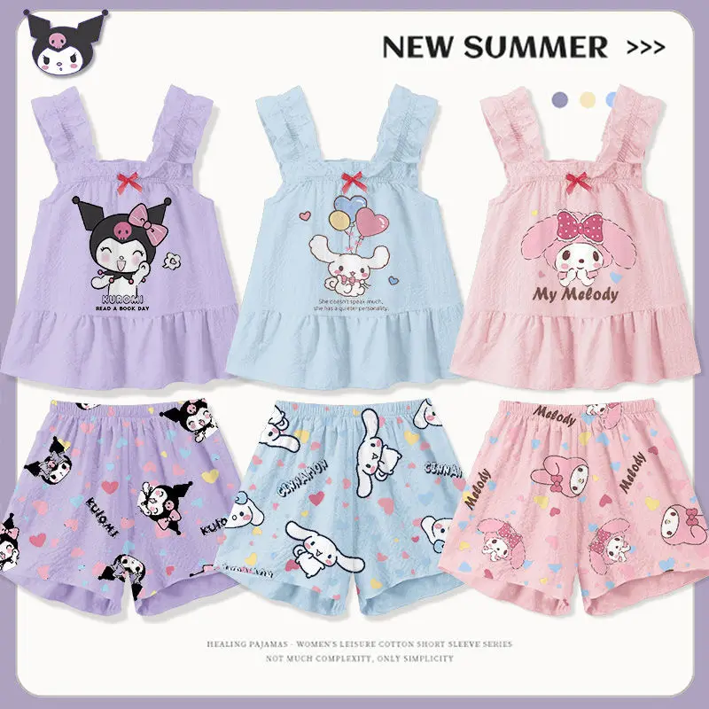 New Spring Autumn Children's Clothing Sets Elsa Boy Sleepwear Long sleeved pants Clothes Kids Pajamas Set Baby Girls Pyjamas-animated-img