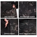 HAN WILD Tactical Pants Fleece Cargo Pants Men Pants Camouflage Pant Casual Trousers Waterproof Climbing Clothes Hiking preview-4