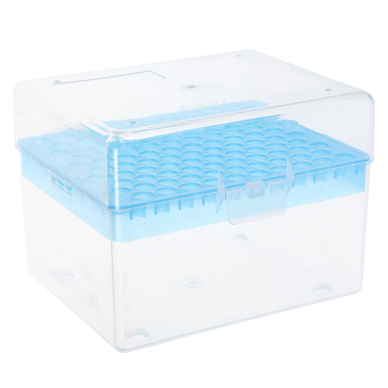 Universal Rectangular 100 Positions 1000ul/1ml Pipette Pipettor Tip Box Laboratory Supplies Rectangular Laboratory Box-animated-img