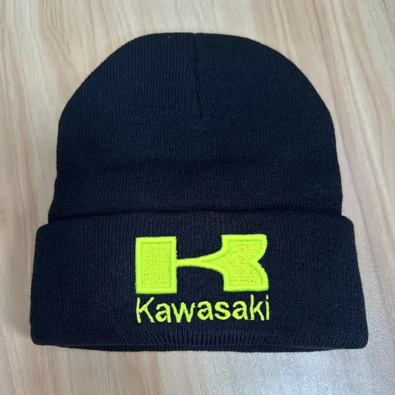 Kawasaki Women's Autumn/Winter Trendy brimless beanie Men's Winter Knitted Hat Winter Versatile Clothing Accessories-animated-img