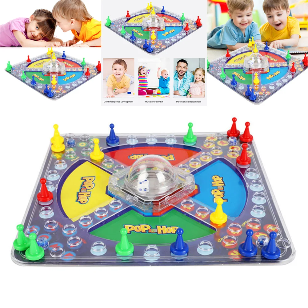Fun Family Game Race To Base and Chasing Board Game Fun Parent-Child Game for Family Travel and Entertainment-animated-img