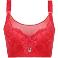 Women's tube top secret bra sexy lace full coverage large cup