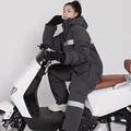 Motorcycle Riding Cold Clothing Winter Warm Windproof Clothing Integrated Quick Dressing Ski Fishing Suit Motorcycle Equipment preview-2