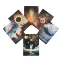 48Pcs Cosmic Dreamer Oracle Card Game Casual Entertainment Mysterious Divination Edition Board Game Tarot Card