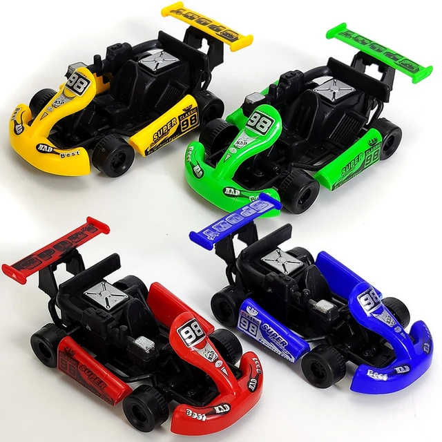 2Pcs Car Toy Pull Back Racing Model Kart Racing Car Children Educational Toy Kids Toys  Gadget Hobby Funny-animated-img