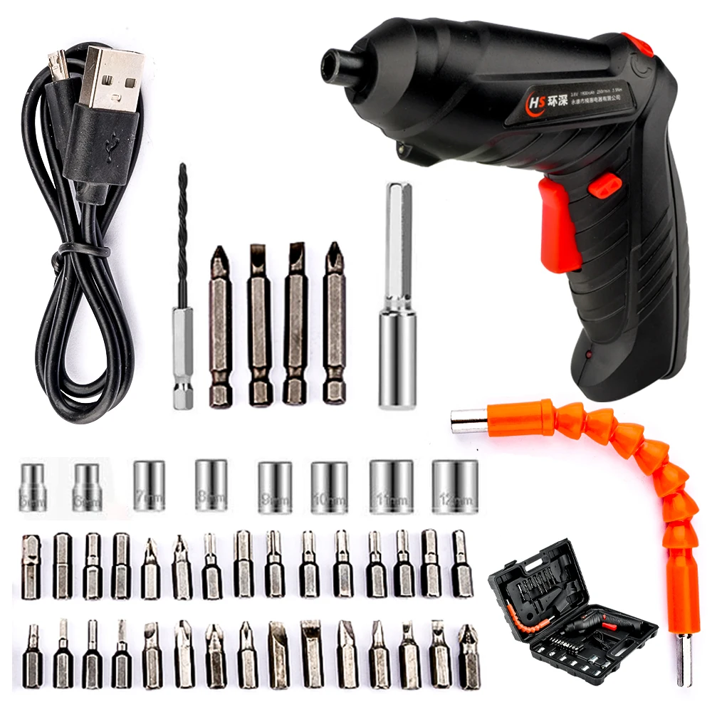 Купить Алиэкспресс Electric Screwdriver Battery Rechargeable Cordless