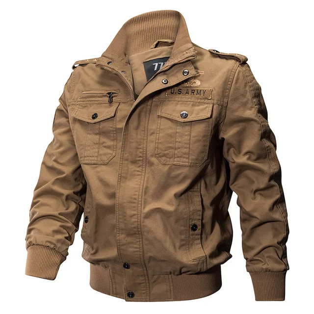 Cotton Jackets Plus Size 5XL Spring 