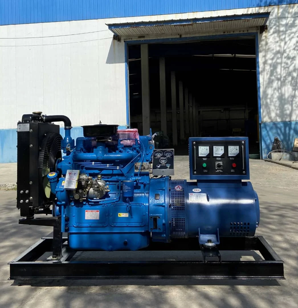 3 phase 50Hz diesel genset 24KW diesel generator with ZH4100D diesel engine and brush alternator-animated-img