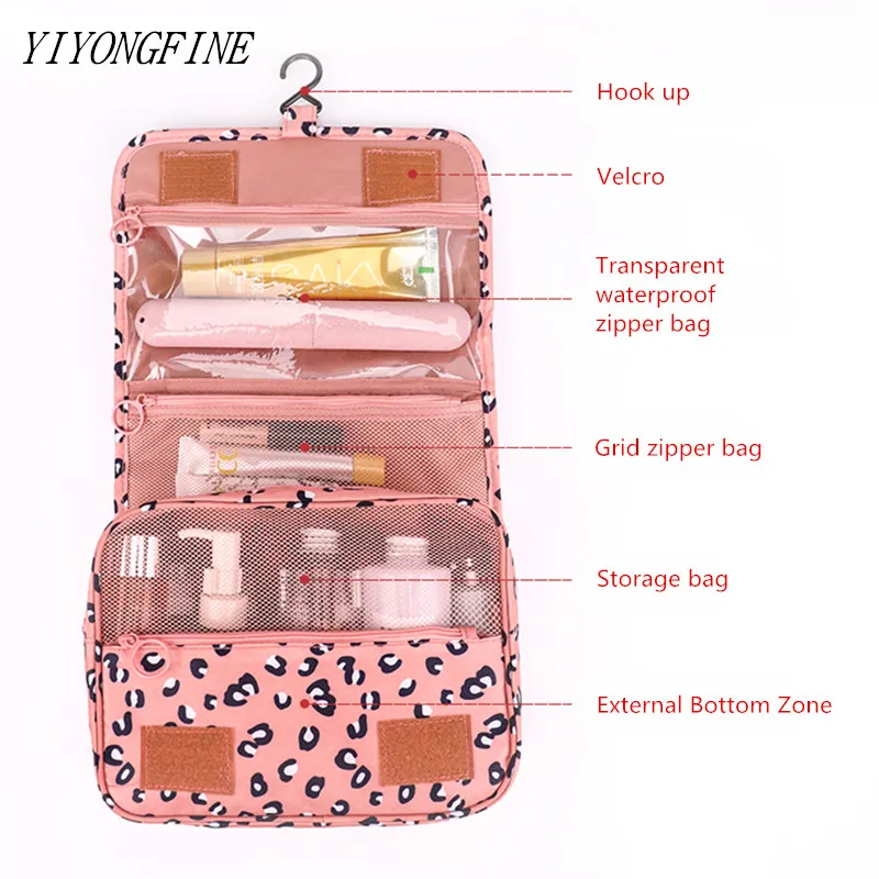 travel organizer makeup bag