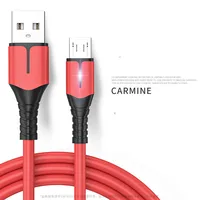 Red Micro USB