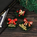 1/12 Dollhouse Christmas Tree Boots Wreath Pine Santa Claus Carpet Broom Miniature Dollhouse Christmas Accessories preview-4