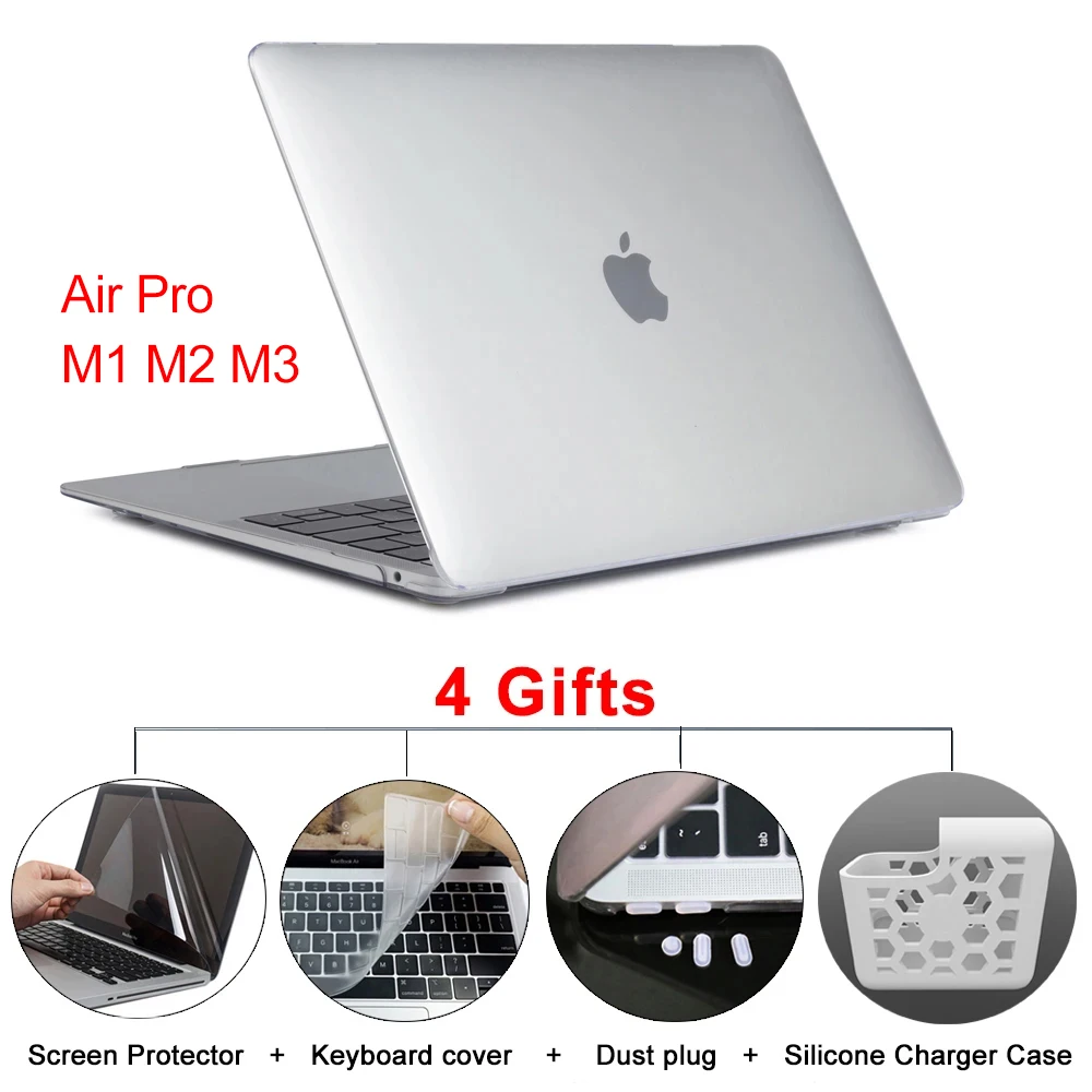 Coque M3 pour Macbook Air 15 A2941 M2 2023 pouces A2681 13.6 Pro