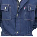 5xl Men's Denim Overalls Zipper Pocket Jumpsuit Unisex Fashion Electric Welding Suit Labor Insurance Clothes One-Piece Workwear preview-5