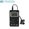 Retekess V112  Radio Mini Pocket Radio Receiver Portable Radios AM FM Rechargeable Sleep Time Earphone For Walkman Go Hiking