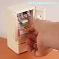 1Pcs Playhouse Toys 1: 12 Doll House Cartoon Mini Refrigerator Miniature Food Play Kitchen Scene Pocket Furniture Model preview-3