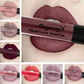 New Brand Makeup Lipstick Matte Lipstick Brown Nude Chocolate Color Liquid Lipstick Lip Gloss Matte Batom preview-4