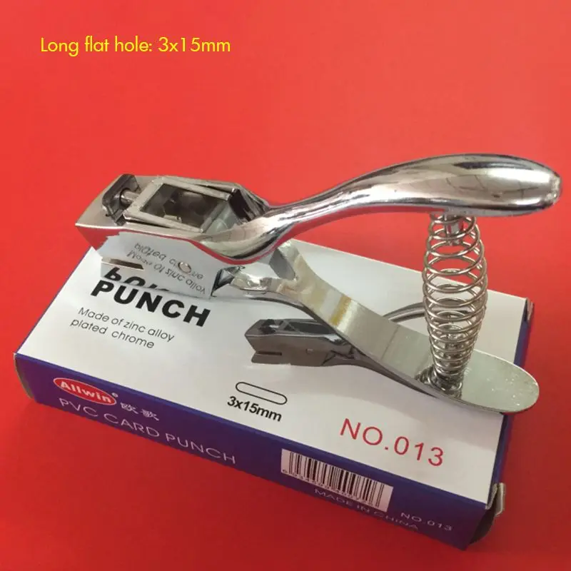 T Shape Hole Punch Slot Cutter Puncher Plier Holes Paper PVC