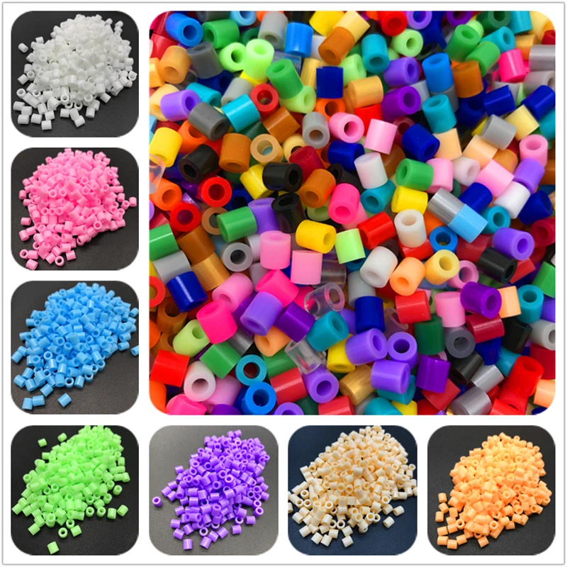 5MM Hama Beads 1000PCs Pixel Puzzle Perler Iron Beads for kids Hama Beads  Diy High Quality