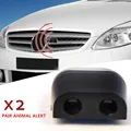 2Pcs Car Deer Whistles Avoids Deer Collisions Animal Repeller Auto Grille Mount Animal Whistle Repeller Deers Safety Sound Alarm