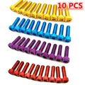 10PCS Motorcycle Screw Colourful Decal M6 Screws Moto Parts Universal Motorbike Screw 6MM Decorative Scooter Accessory Red Blue preview-1