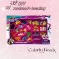 185pcs Charm Bracelet Making Kit Including Beads Chains, DIY Craft For Girls, Christmas birthday Gift Set preview-1