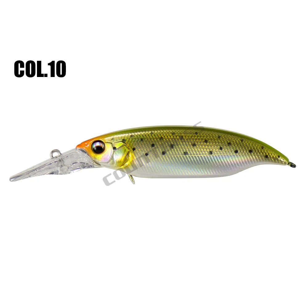 80mm 11.9g Countbass Floating LBO Crankbait Fishing Lures Diving