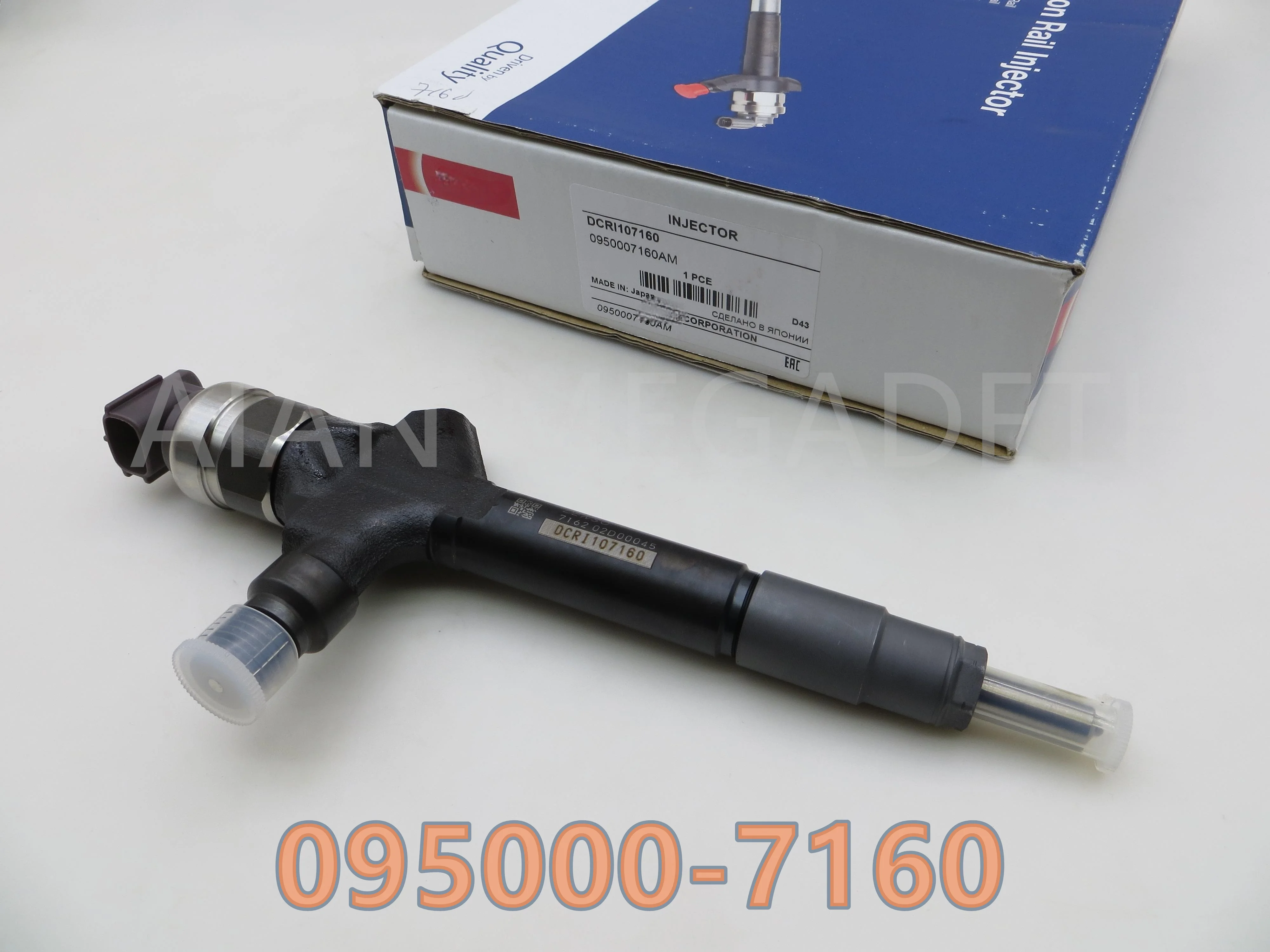 Genuine Brand Diesel Common Rail Fuel Injector 095000-7160, 095000-7162, 16620-HA30, RP8P-13-H50-animated-img